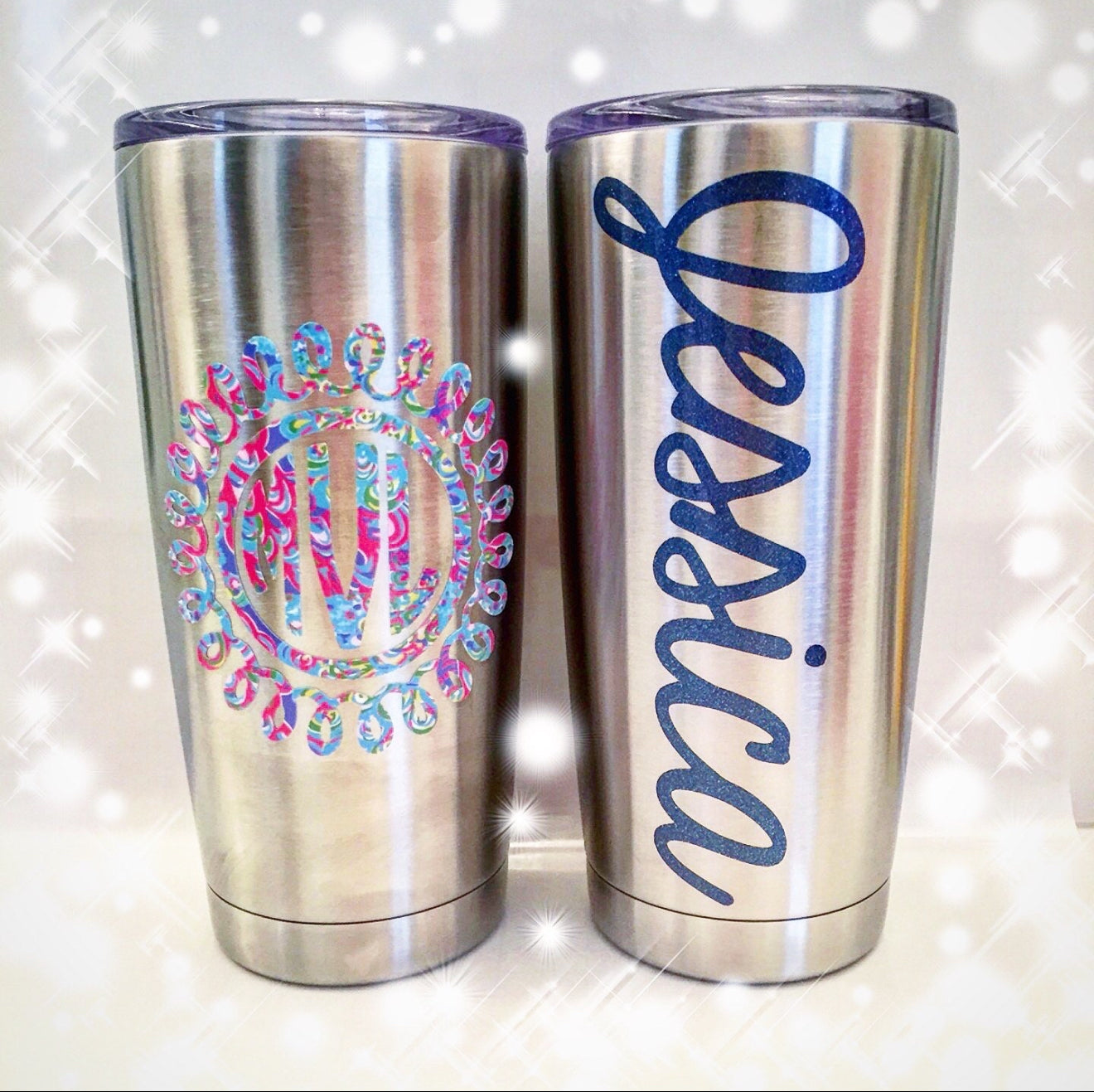 Custom Laser Engraved 20oz Tumbler