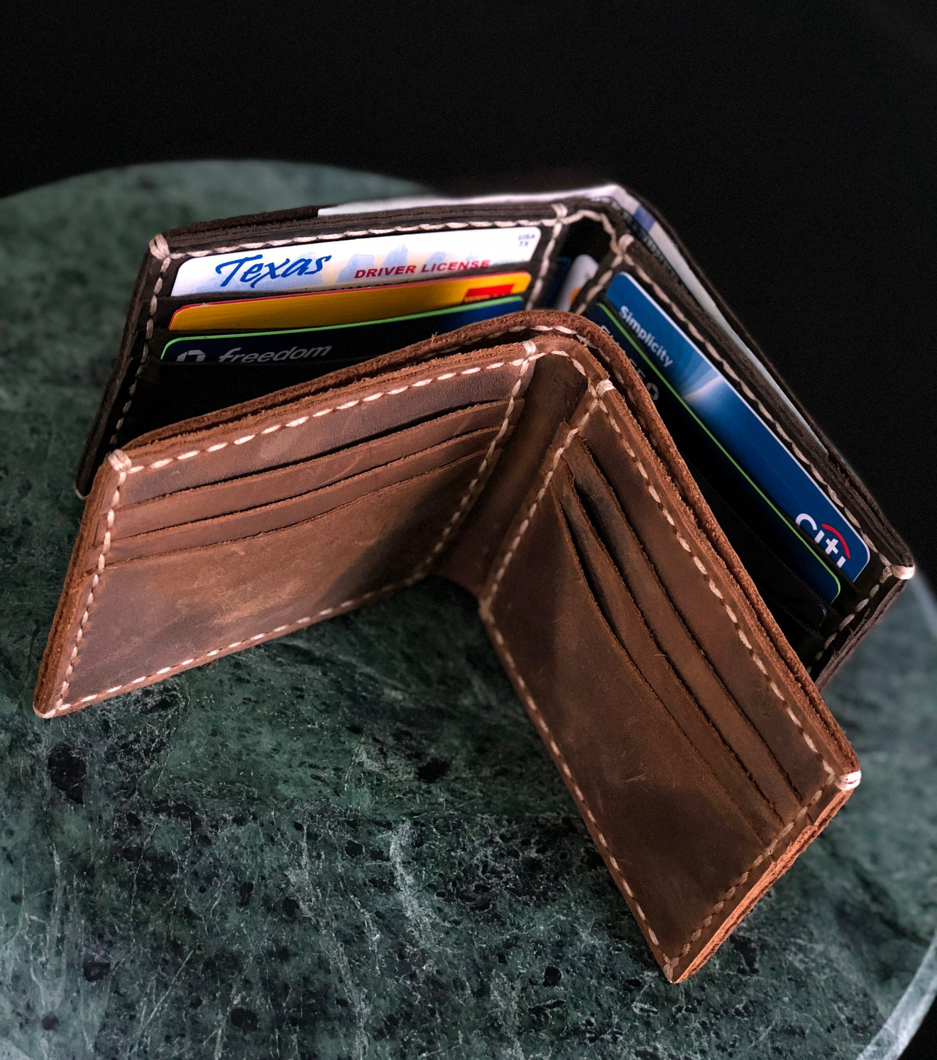 Custom Leather Wallet