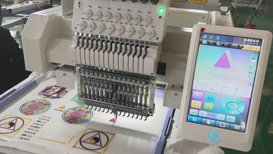 15 Needle Embroidery Machine